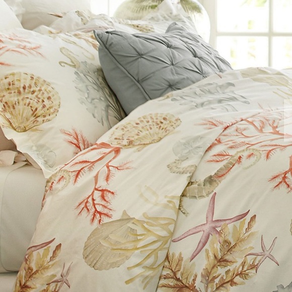 Pottery Barn Bedding Pottery Barn Atlantic Ocean Reef Seahorse